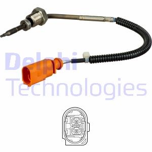 Sensor, avgastemperatur Delphi TS30146 DELPHI