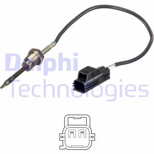 Sensor, avgastemperatur Delphi TS30151 DELPHI