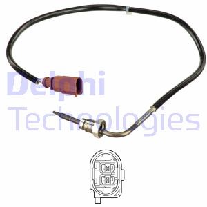 Sensor, avgastemperatur Delphi TS30154 DELPHI
