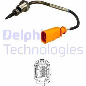 Sensor, avgastemperatur Delphi TS30155 DELPHI