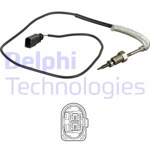 Sensor, avgastemperatur Delphi TS30158 DELPHI