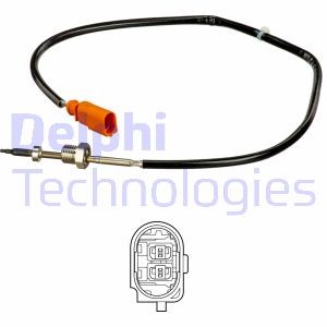 Sensor, avgastemperatur Delphi TS30164 DELPHI