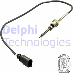 Sensor, avgastemperatur Delphi TS30165 DELPHI