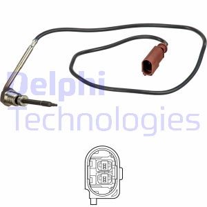Sensor, avgastemperatur Delphi TS30177 DELPHI