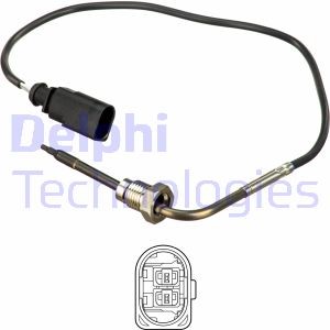 Sensor, avgastemperatur Delphi TS30178 DELPHI