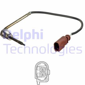 Sensor, avgastemperatur Delphi TS30180 DELPHI