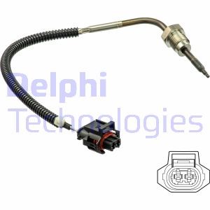 Sensor, avgastemperatur Delphi TS30198 DELPHI