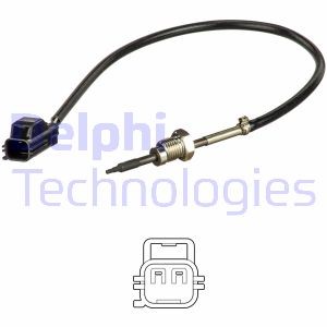 Sensor, avgastemperatur Delphi TS30224 DELPHI
