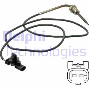Sensor, avgastemperatur Delphi TS30231 DELPHI