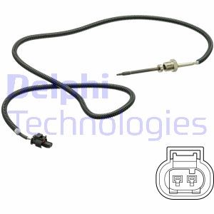 Sensor, avgastemperatur Delphi TS30246 DELPHI