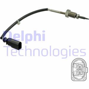 Sensor, avgastemperatur DELPHI
