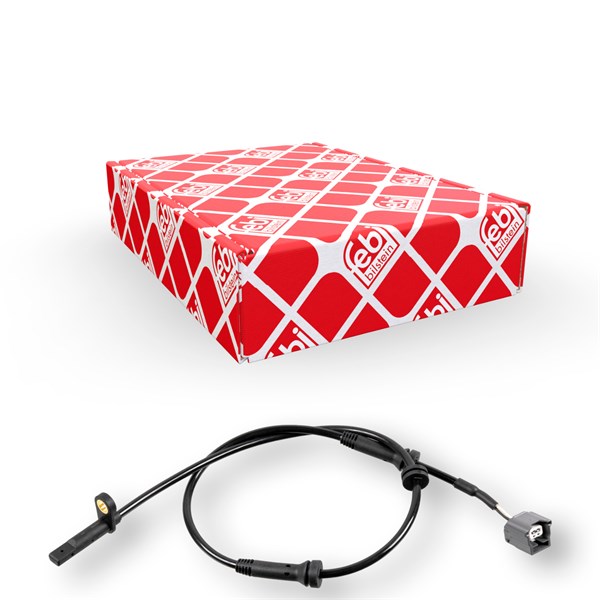 ABS-givare, Sensor, hjulvarvtal, framaxel höger, framaxel vänster FEBI BILSTEIN