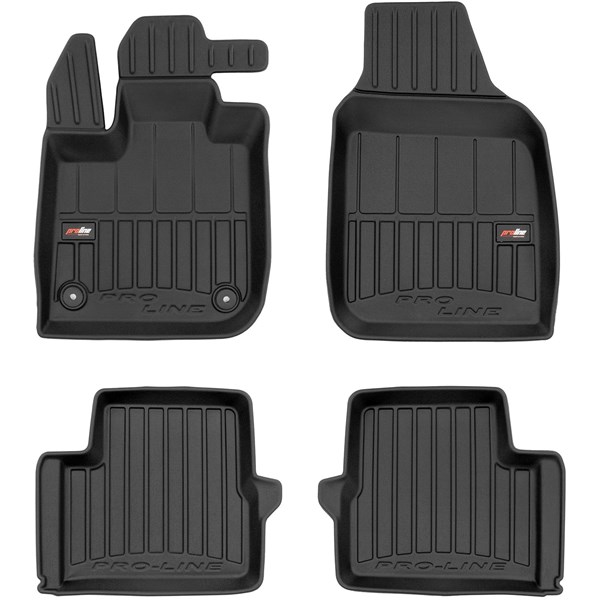 Djupa bilmattor - 3D FIAT 500e II Electric 2020- Frogum 3D426559