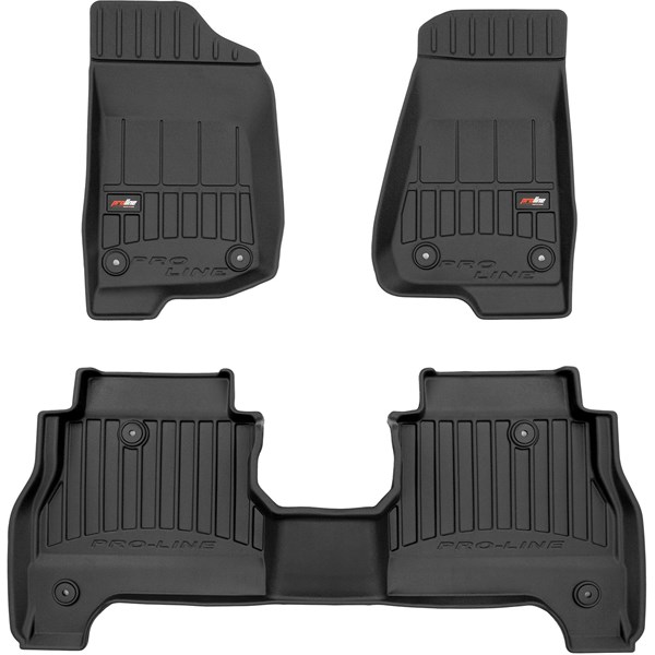 Djupa bilmattor - 3D JEEP Gladiator 2021- Frogum 3D426573