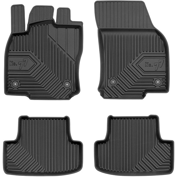 Djupa bilmattor 2.5D AUDI Q2 2016-2020 Frogum 77407602 Frogum