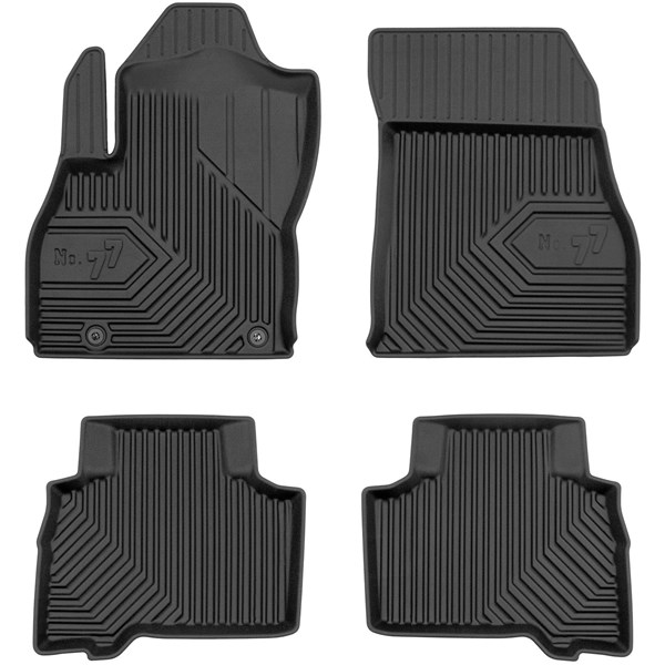 Djupa bilmattor 2.5D FIAT Qubo 2009-2019 Frogum 77409477 Frogum