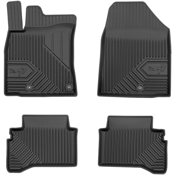Djupa bilmattor 2.5D HYUNDAI Ioniq Hybrid 2016-2021 Frogum 774096 Frogum