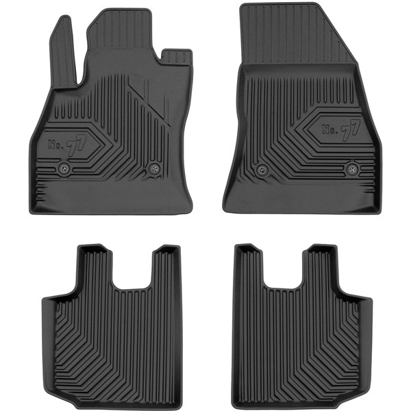 Djupa bilmattor 2.5D FIAT 500L 2012- Frogum 77409767 Frogum