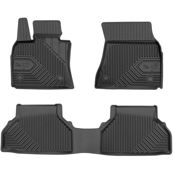 Djupa bilmattor 2.5D BMW X6 E71 2007-2014 Frogum 77409859 Frogum