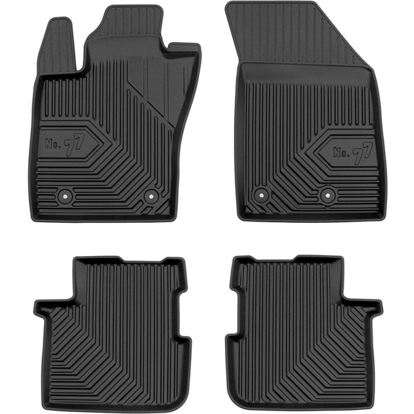 Djupa bilmattor 2.5D FIAT Tipo HB 2015- Frogum 77425316 Frogum