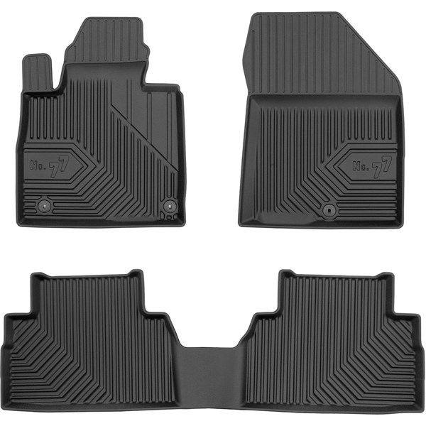 Djupa bilmattor 2.5D HYUNDAI Santa Fe IV 2018- Frogum 77425392 Frogum