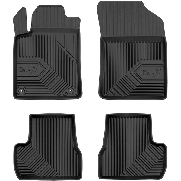 Djupa bilmattor 2.5D CITROEN C3 II 2009-2016 Frogum 77425699 Frogum