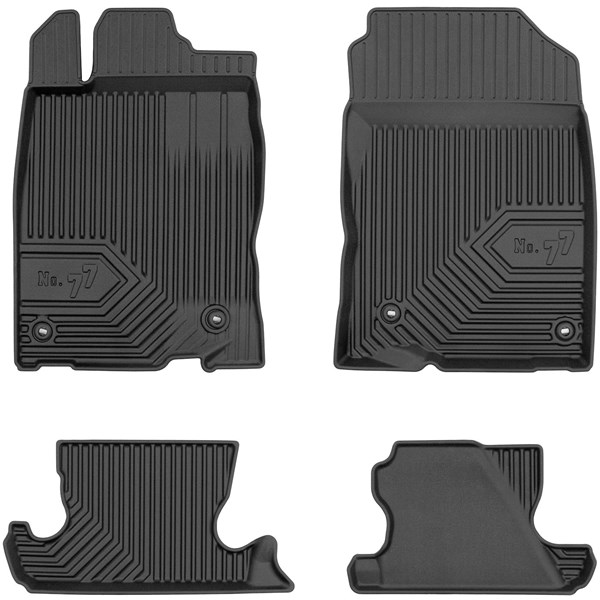 Djupa bilmattor 2.5D HONDA CR-Z HB 2010-2016 Frogum 77426078 Frogum