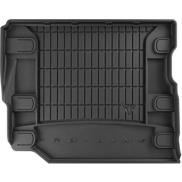 Djupa bagagemattor 3D JEEP Wrangler Unlimited JL 2018- Frogum TM4