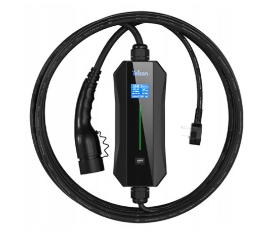 16a, Fas-1 Laddkabel elbil Typ 2, Universal 230V