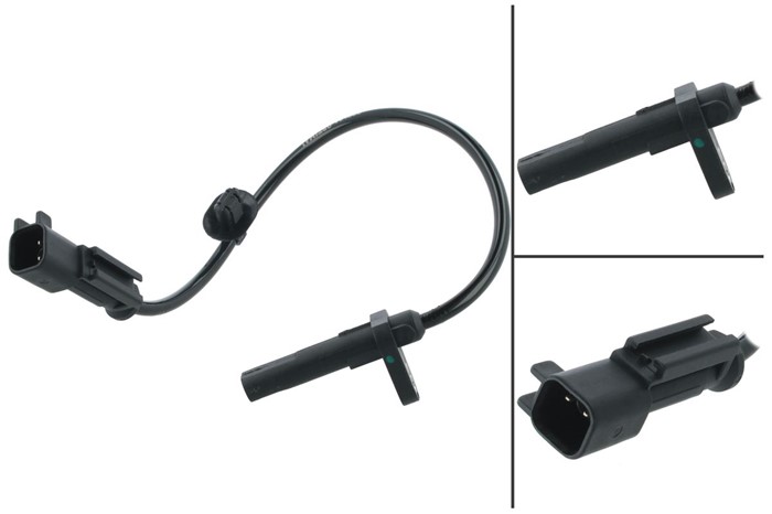 ABS-givare, Sensor, hjulvarvtal, Bakaxel, båda sidor