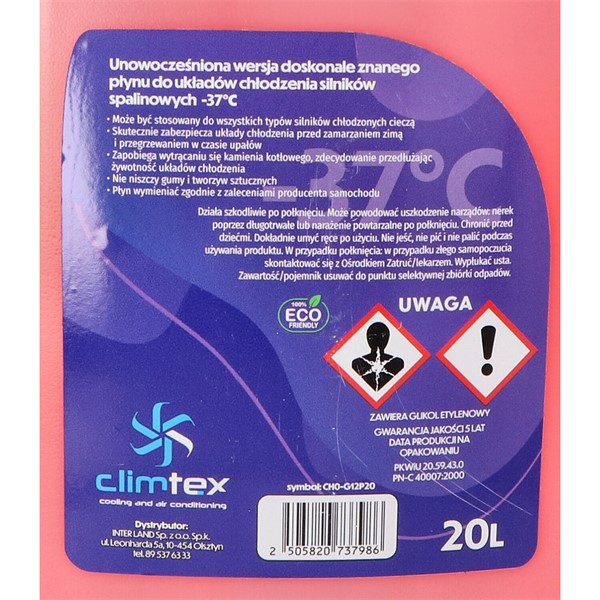 Glykol G12+ (-37°c färdigblandad), Universal
