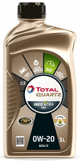 Motorolja Total Quartz Ineo Xtra First 0w-20, 1L