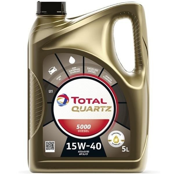 Motorolja Total Quartz Diesel 5000 15w-40