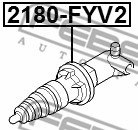 Slavcylinder, koppling Febest 2180-FYV2 FEBEST Slavcylinder, koppling Febest 2180-FYV2 FEBEST