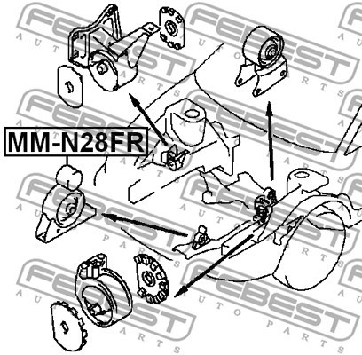 Motorkudde, Fram Febest MM-N28FR FEBEST