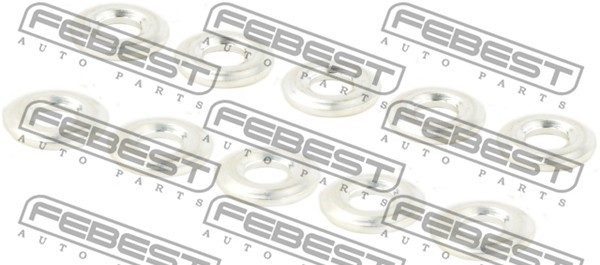 Packningssats, insprutningsmunstycke Febest RINGFL-017-PCS10 FEBEST