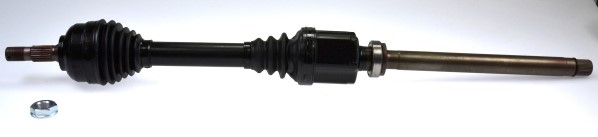 Drivaxel, framaxel höger Löbro 304648 LÖBRO