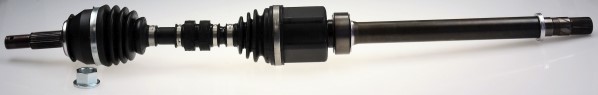 Drivaxel Renault Kadjar (ha_, Hl_), framaxel höger Löbro 306334 LÖBRO