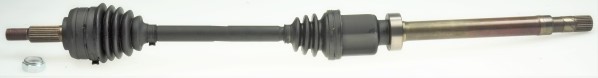 Drivaxel Renault Captur I (j5_, H5_), framaxel höger Löbro 306393 LÖBRO