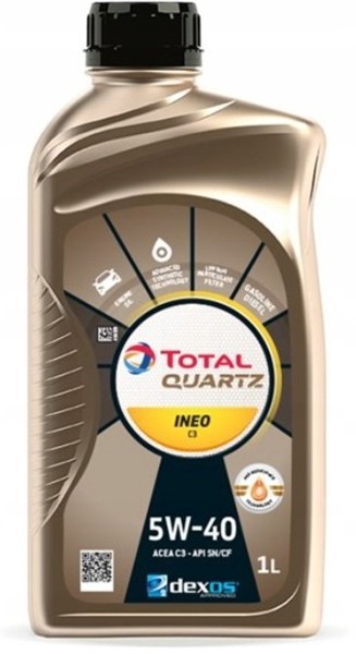 Motorolja Total Quartz Ineo Mc3 5w-40, Universal