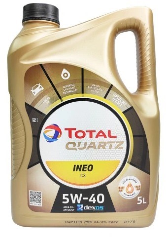 Motorolja Total Quartz Ineo Mc3 5w-40, Universal