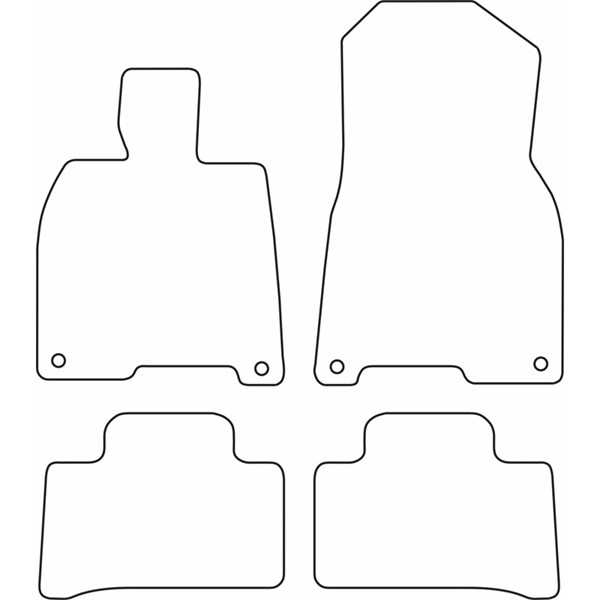 Textilmatta, kupé, Fram eller bak Autostyle TM ME574V AutoStyle