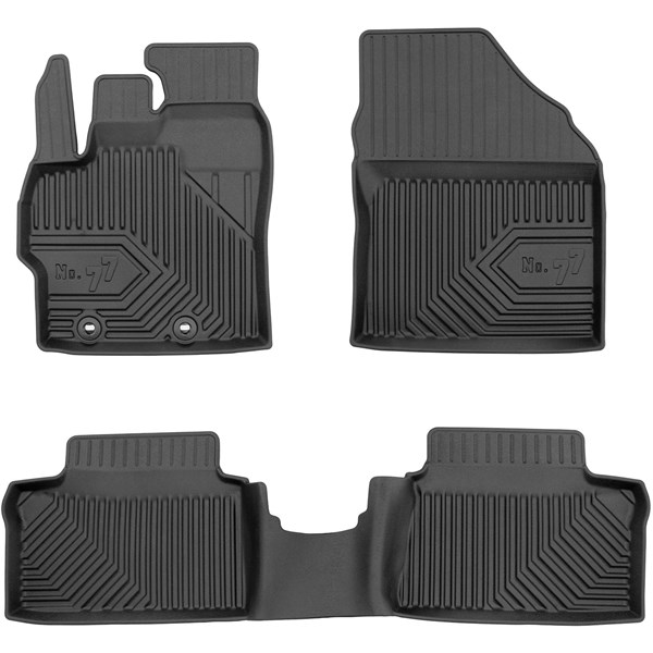 Golvmatta satt Mazda 2 Hybrid hatchback 2022- Frogum 77426474 Frogum