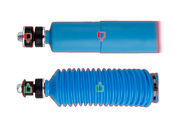 Dammskydd, stötdämpare, Bakaxel Bilstein 11-269359 Bilstein Dammskydd, stötdämpare, Bakaxel Bilstein 11-269359 Bilstein