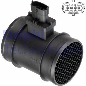 Luftmassemätare 12V Delphi AF10698-12B1 DELPHI