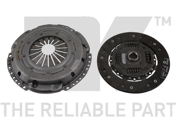 Kopplingssats Nk 2 in 1 kit (cover + plate) 132359 NK