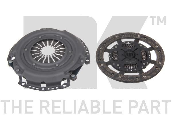 Kopplingssats Nk 2 in 1 kit (cover + plate) 132552 NK