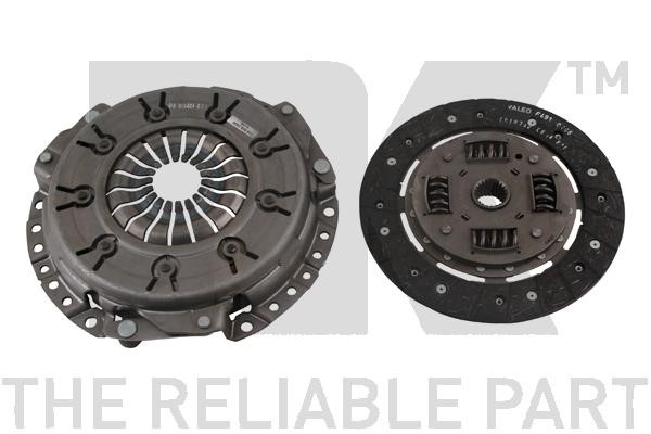 Kopplingssats Nk 2 in 1 kit (cover + plate) 132573 NK