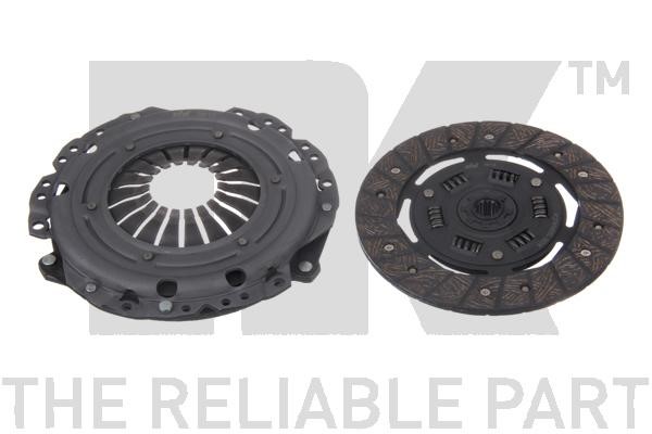 Kopplingssats Nk 2 in 1 kit (cover + plate) 133653 NK