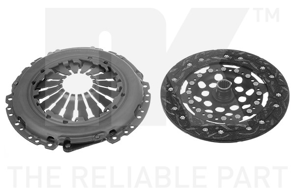 Kopplingssats Nk 2 in 1 kit (cover + plate) 133682 NK